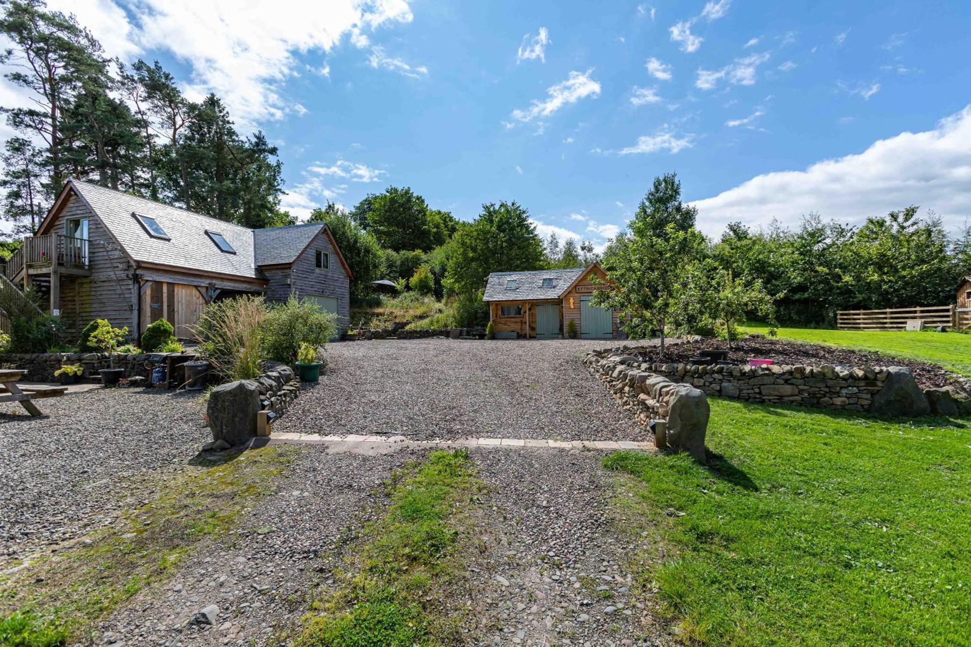 The Barn At Dormouse Cottage Selkirk Eksteriør billede