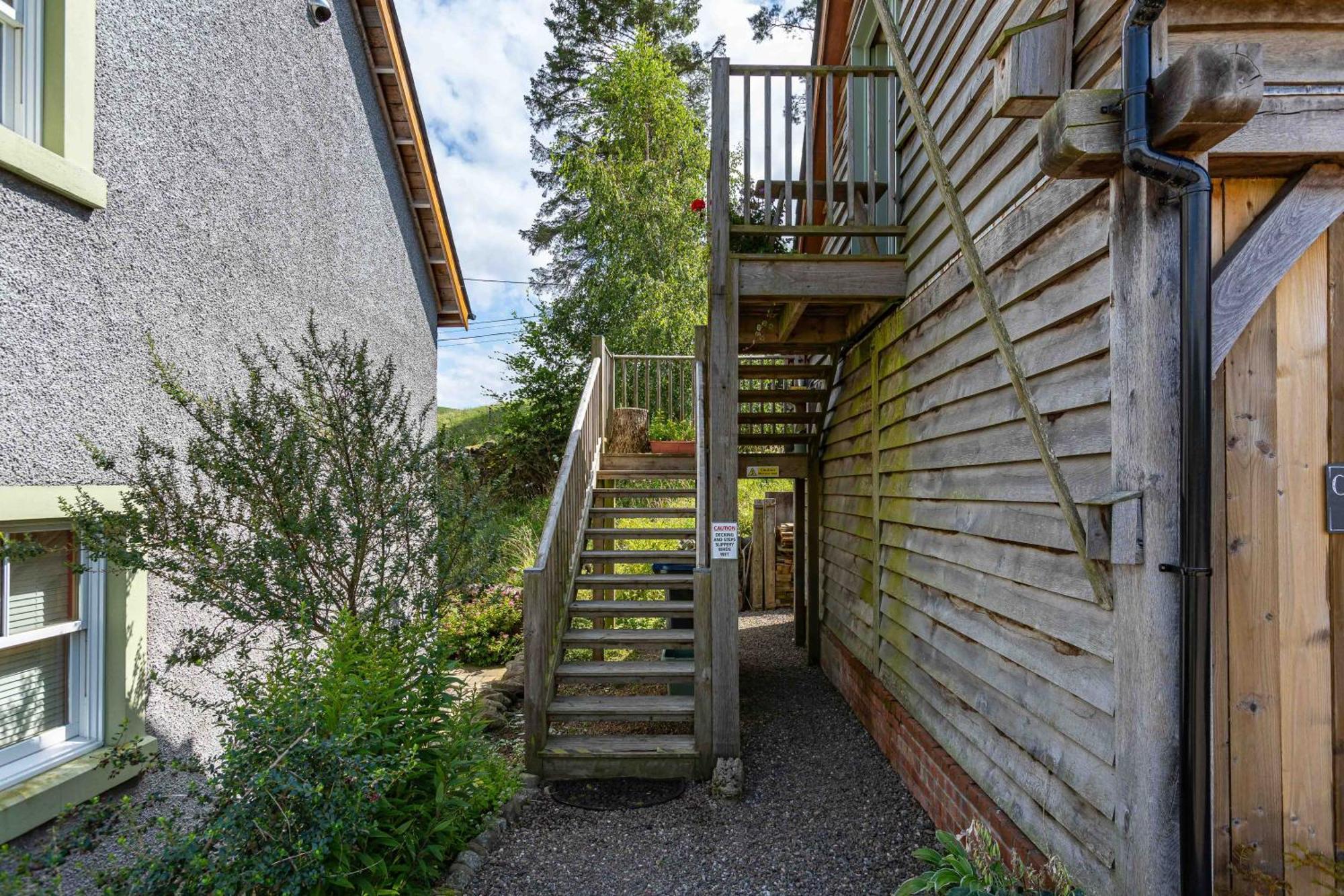 The Barn At Dormouse Cottage Selkirk Eksteriør billede