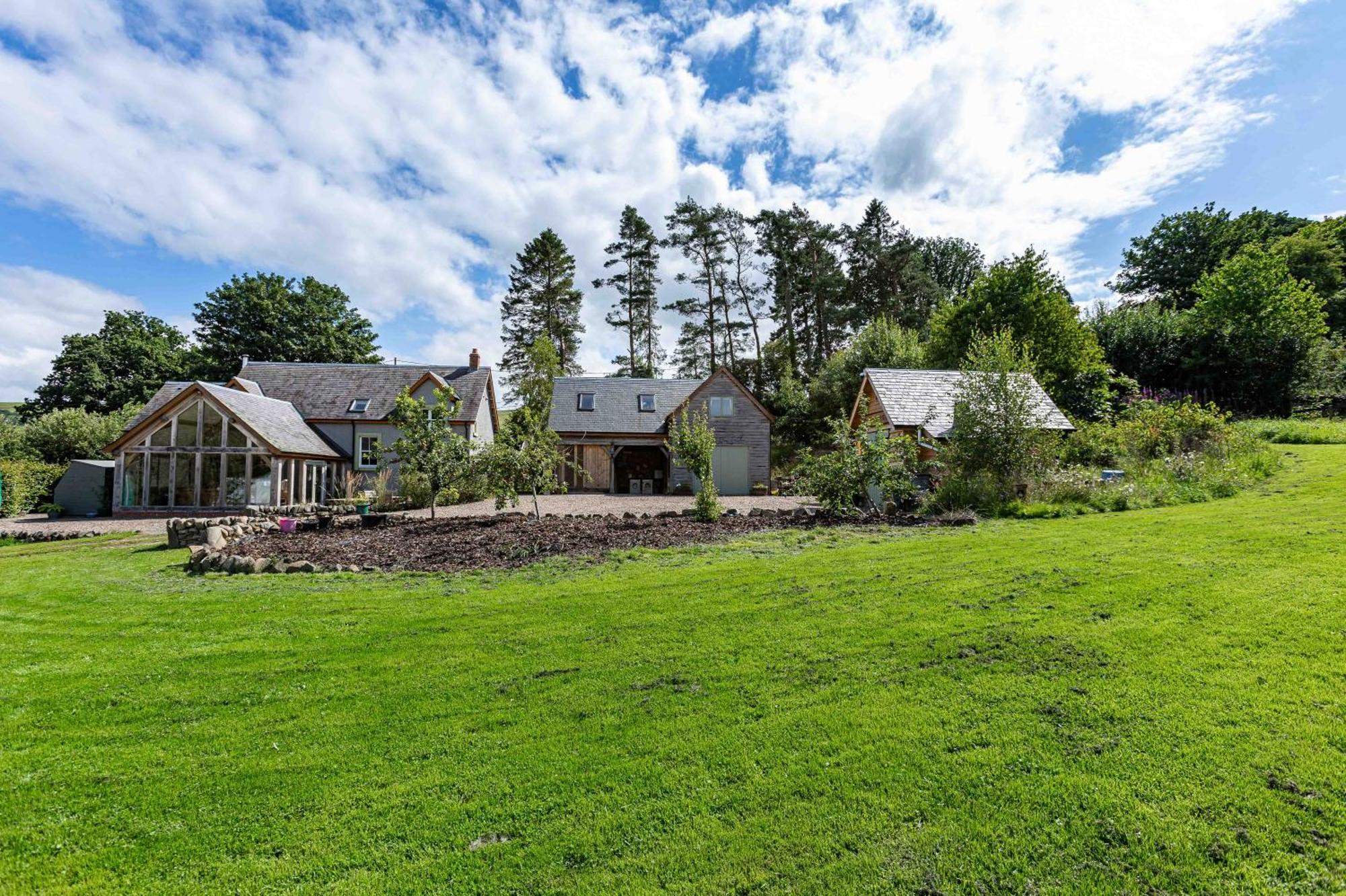 The Barn At Dormouse Cottage Selkirk Eksteriør billede