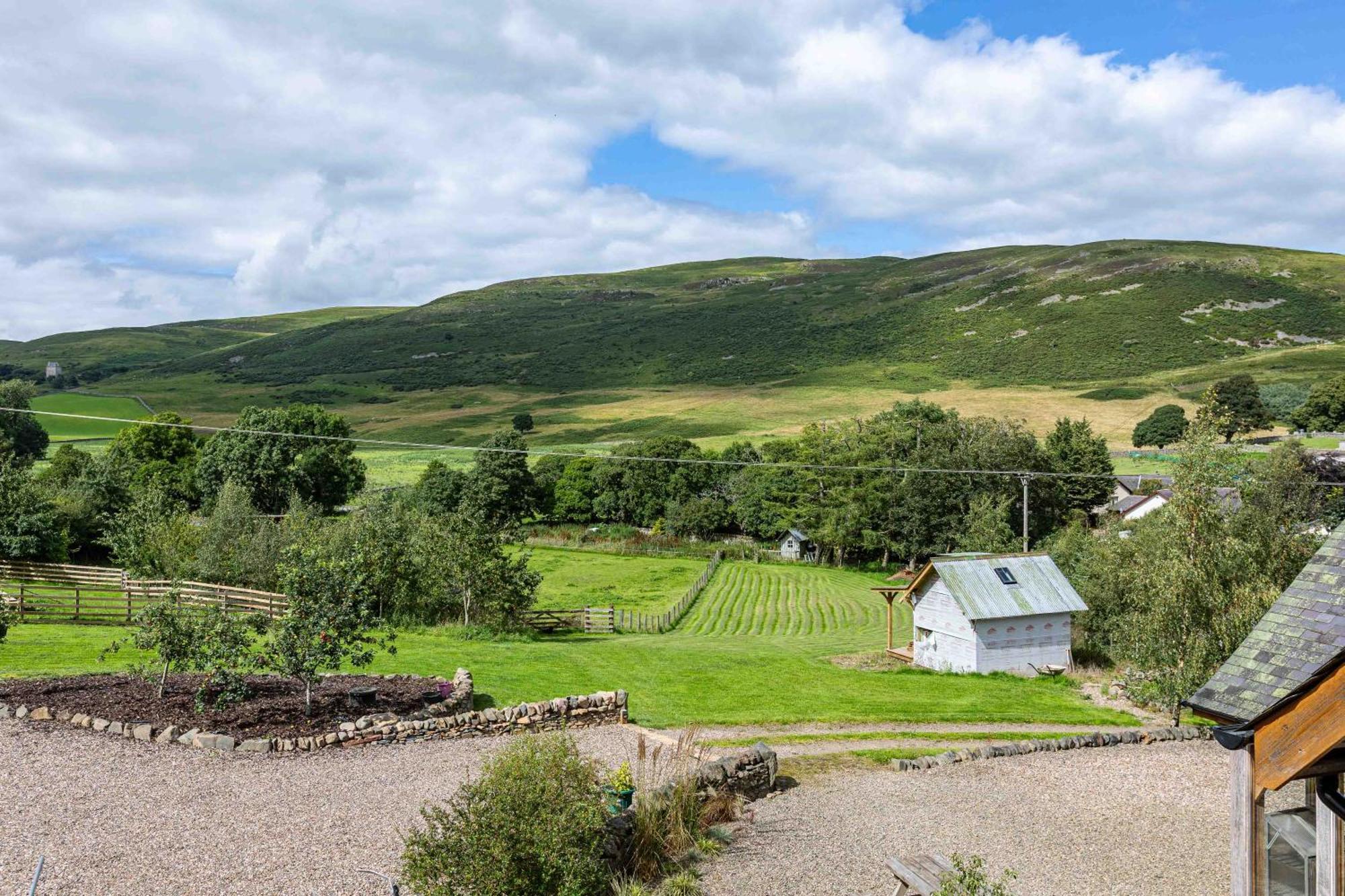 The Barn At Dormouse Cottage Selkirk Eksteriør billede